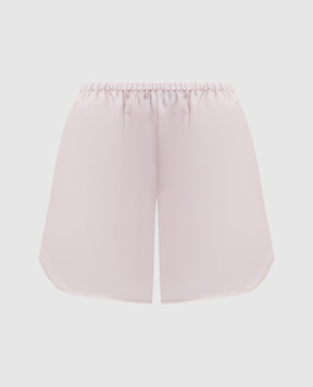 Loulou de Saison Розовые шорты Cabo из шелка CABO