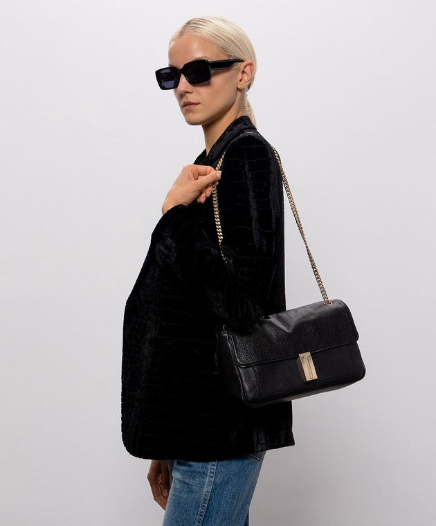 Tom Ford Черная кожаная сумка L1941LGO074V изображение 2