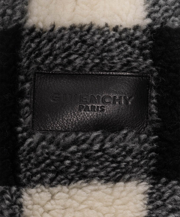 Givenchy Куртка в клітинку з вовною BM01HU31AY зображення 5