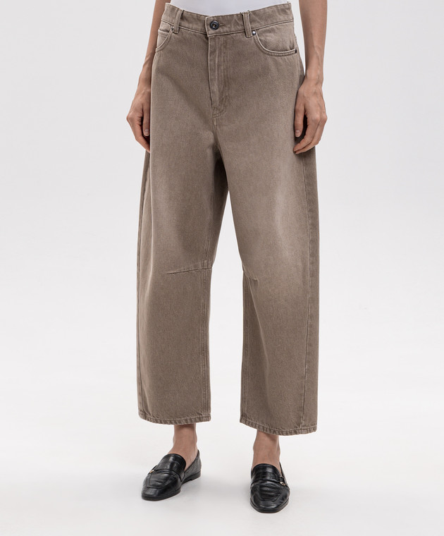 Max Mara Weekend Бежеві джинси ARCADIA WKDARCADIA зображення 3