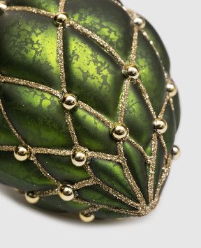 EDG Зелена ялинкова іграшка Quilting spindle 6500641A700