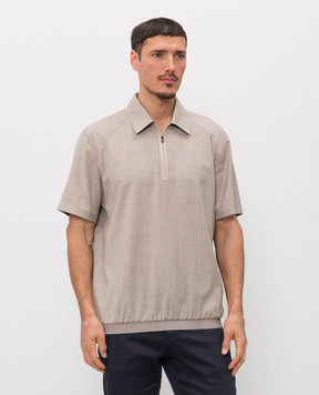 Sease Бежеве поло з вовни TP034TN517