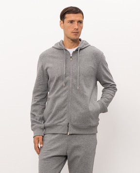 Canali Сіра спортивна куртка MJ02454T0968