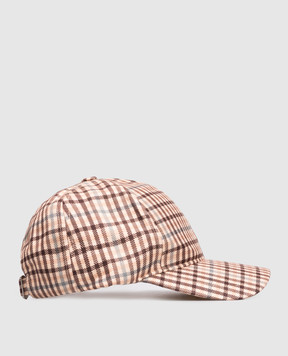 Woolrich Бежева кепка в клітинку CFWWAC2003FRUT5093