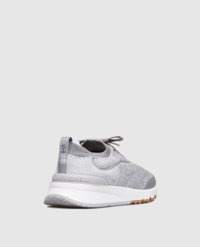 Brunello Cucinelli Сірі кросівки MZUEHRO342