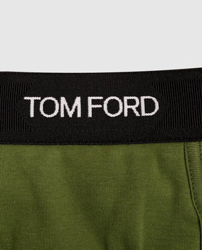 Tom Ford Зеленые трусы-боксеры T4LC31040