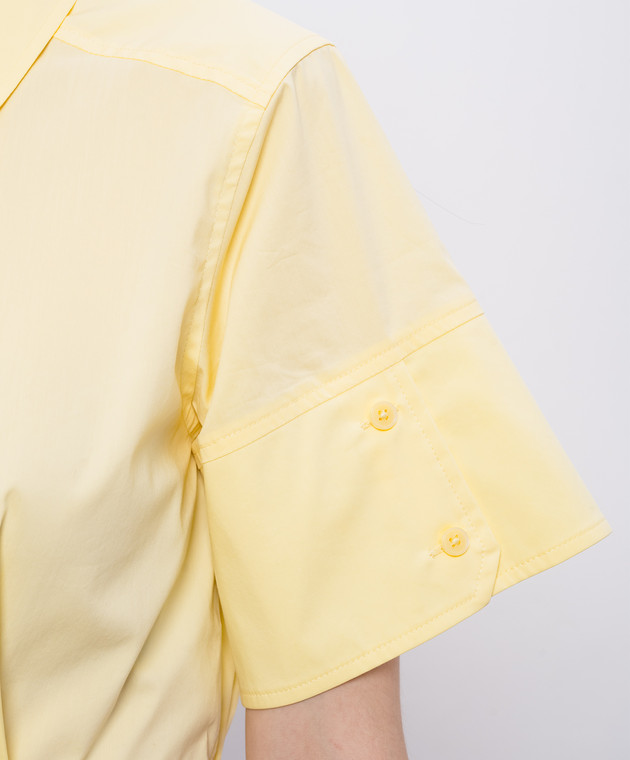 Simkhai Желтая укороченная рубашка 2262230T изображение 5