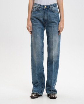 Ballantyne Синие джинсы с эффектом потертости BLT171UCTDF