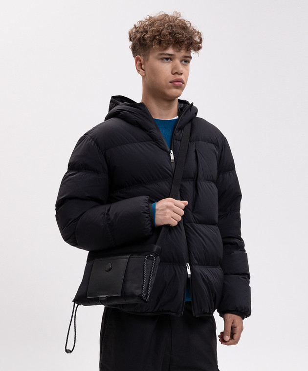 Moncler Черная сумка Kenton Drill L209A5L00007N0577 изображение 2