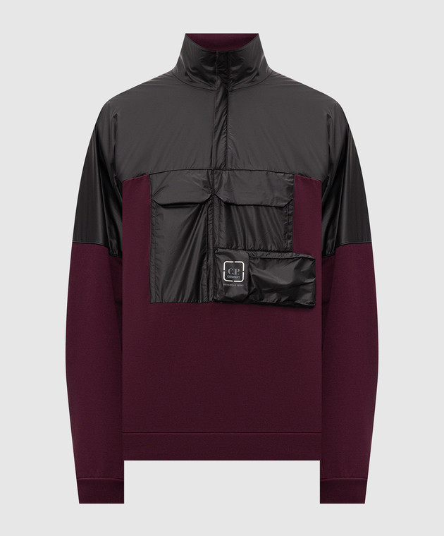 C.P. Company Metropolis Бордовый анорак LSS035A006452M