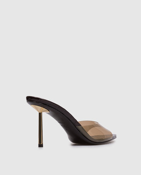 Le Silla Коричневі мюлі Bella 6626F080BXPPLYE