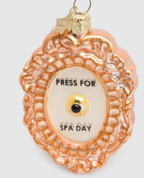 Vondels Ялинкова іграшка Shiny copper press for spa day button 1250602090032