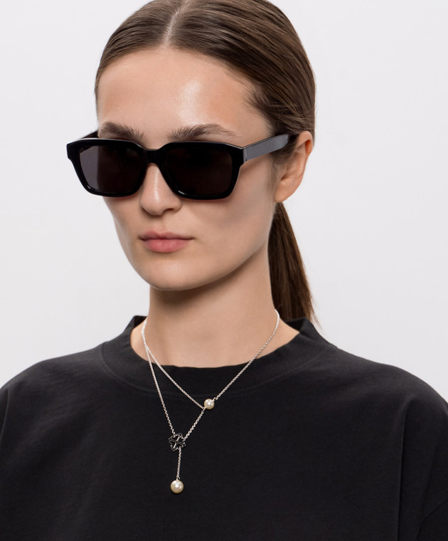 Off-White цепочка с эмблемой и бусинами OWOB140S26MET001 изображение 2