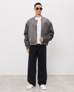 Axel Arigato Чорні джинси Zine з патчем логотипа A3550002