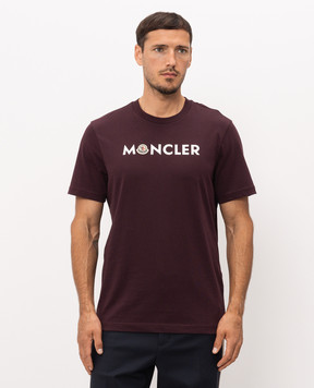 Moncler Футболка с принтом логотипа L20918C0005189B8Q