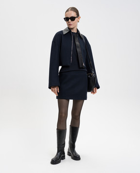 Max Mara Синій джемпер Marica з кашеміру MARICA