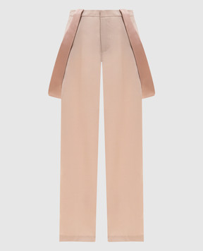 Dondup Бежеві штани з вовною DP872WFH188DXXX