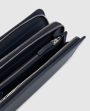 Orciani Синий кожаный кошелек SU0125MIC