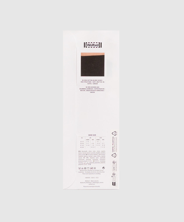 Wolford Белые носки 90 den 45043 изображение 2