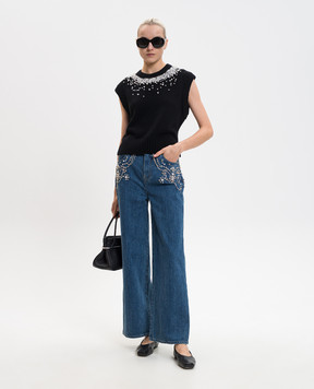 Simkhai Сині джинси Jude з кристалами 6254114DN