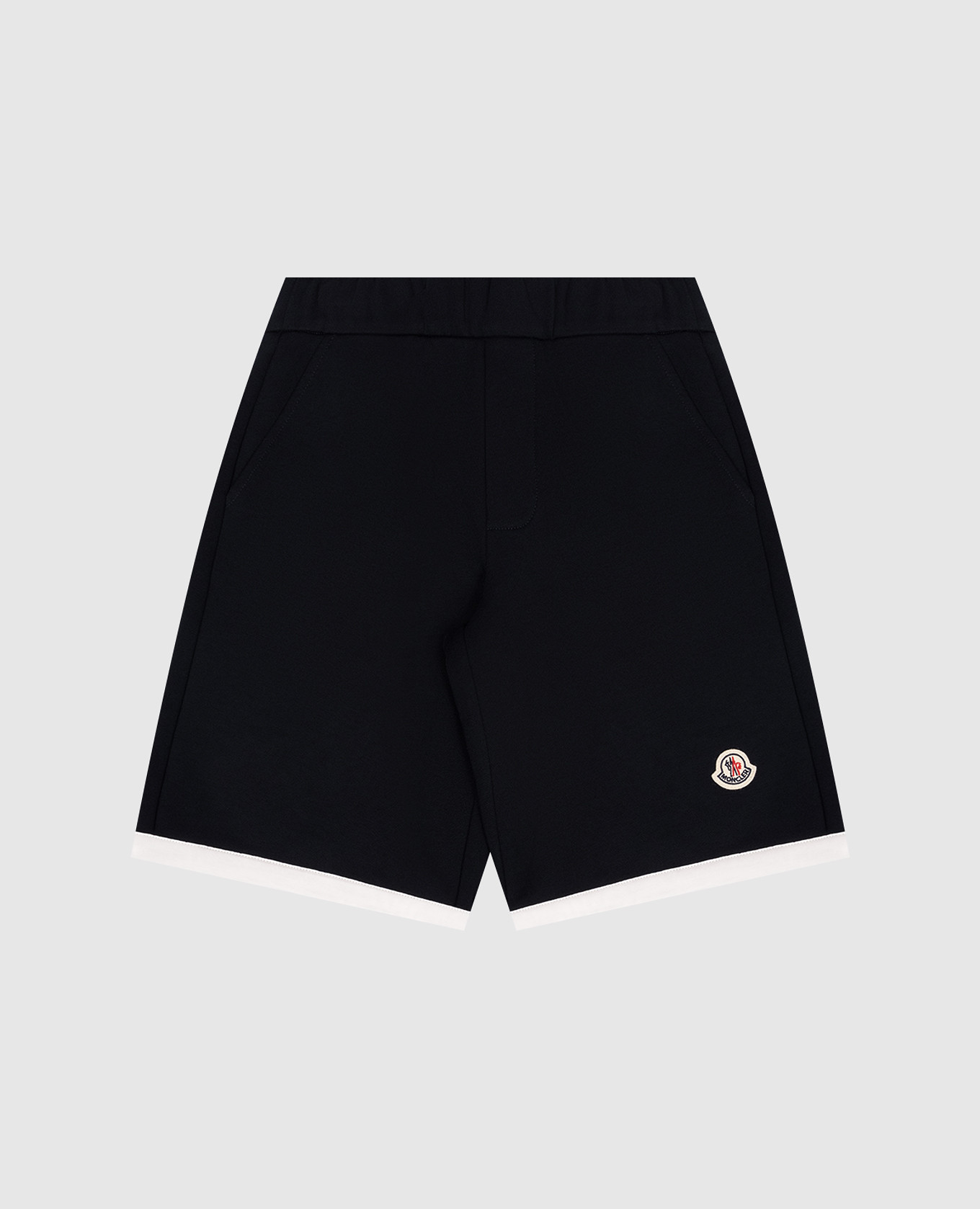 

Детские синие шорты с логотипом, Синий, Шорты