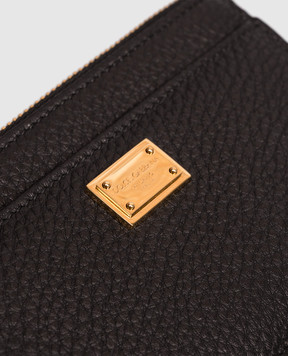Dolce&Gabbana Черный кожаный картхолдер BI1261A0841
