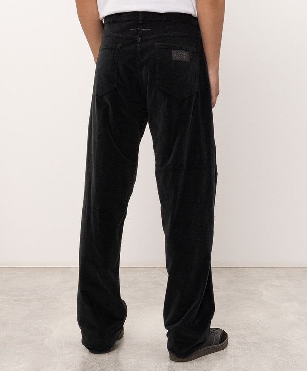 Maison Margiela MM6 Чорні джинси SH0LA0009M35952 зображення 4