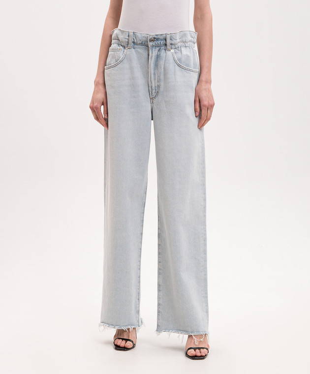 AGOLDE Голубые джинсы Lyonne A3121601 изображение 3