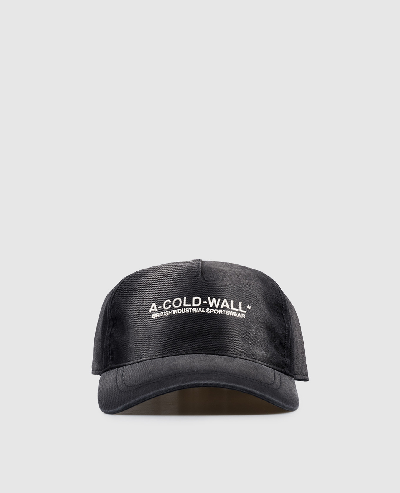 

Черная кепка с вышивкой логотипа, Черный, Кепки