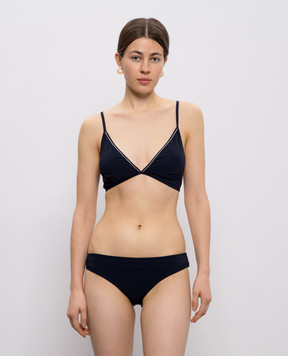 Peserico Синий купальник с цепочкой мониль S11022C0CC337