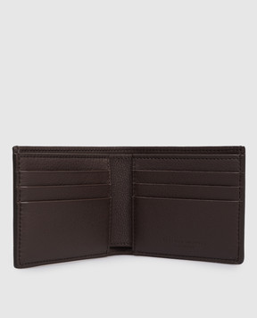 Brunello Cucinelli Коричневе шкіряне портмоне MWZNBU006