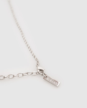 Versace Сріблястий ланцюжок з підвіскою Medusa 10244711A00638