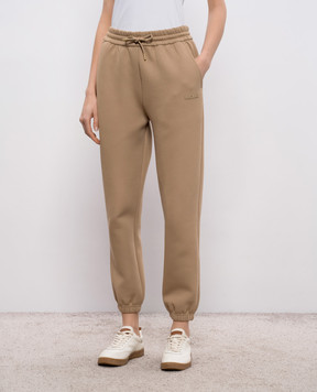 Mackage Бежеві джогери NEV-R з фактурним логотипом NEVR