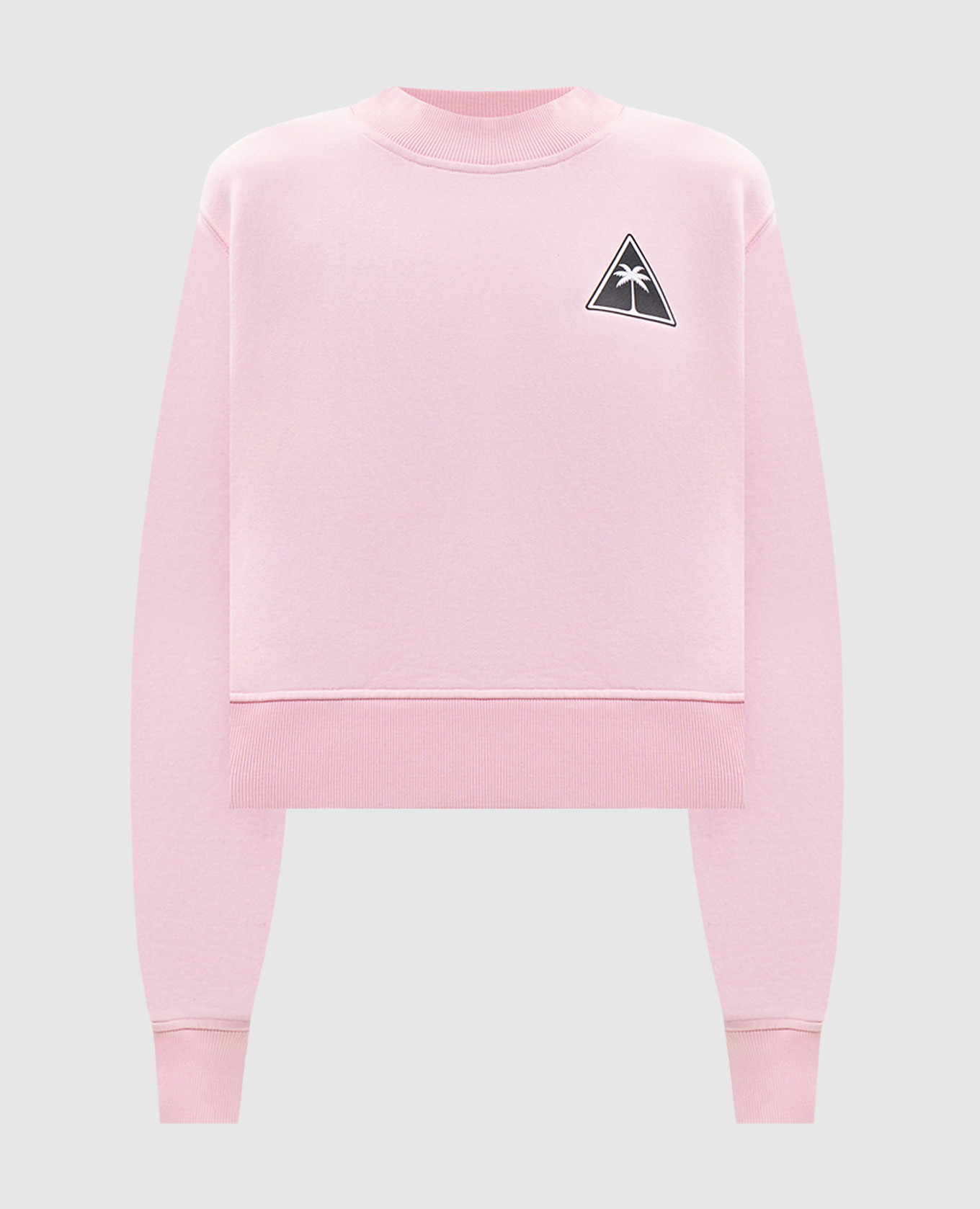 

Розовый свитшот с принтом эмблемы, Свитшоты