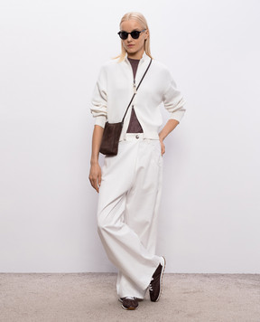 Brunello Cucinelli Білий кардиган M19194706P