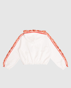 Dolce&Gabbana Детская спортивная куртка с брендовым принтом L5JWDCG7P4K56