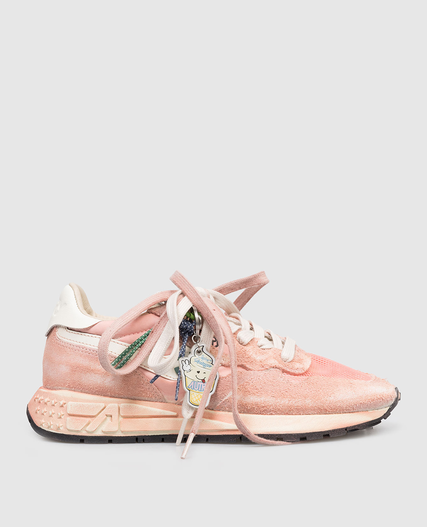 

Розовые комбинированные кроссовки REELWIND Super Vintage, Розовый, Кроссовки