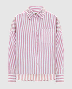 Max Mara Weekend Рожева сорочка AUREO в смужку WKDAUREO