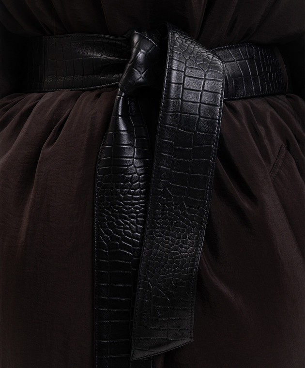 Magda Butrym Коричнева куртка COAT06180926 зображення 5