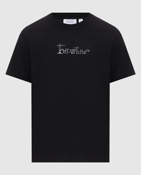 Off-White Черная футболка City Nature 44MAA16MF26J00D