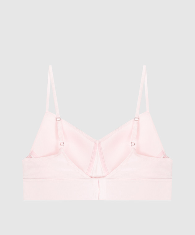 Palm Angels Розовый лиф с нашивкой PLA1UWTP08SI изображение 2