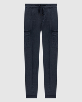 Peserico Сині карго з льону R54275T00D02494