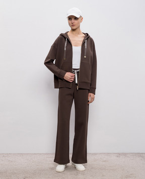 Max Mara Коричневые спортивные штаны BALI SMMBALI