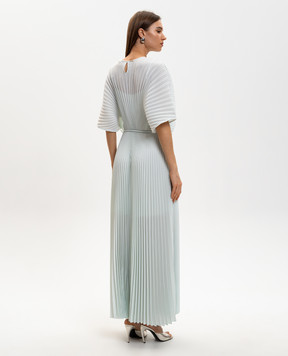 Twinset Зелена сукня максі з логотипом 261TP2562