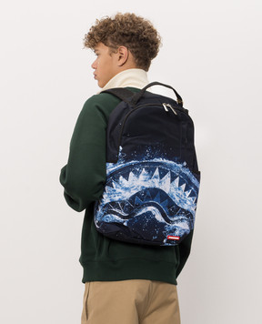 Sprayground Дитячий темно-синій рюкзак WAVEBREAKER SHARK 910B8743NSZ