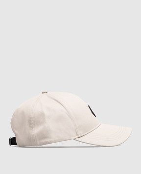 Moncler Серая кепка с нашивкой логотипа L20933B000580U082