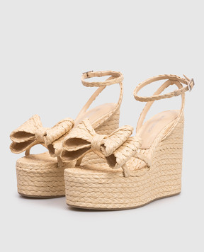 Mach&Mach Бежеві босоніжки Le Cadeau S1073130RAF