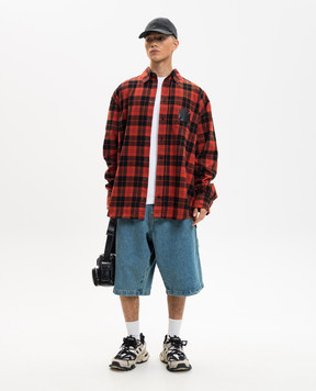 Vetements Блакитні джинсові бермуди ME76DP094N1