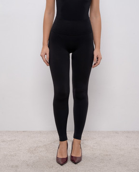 Wolford Чорні легінси Aurora 16021