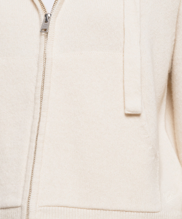 Woolrich Бежева спортивна куртка з вовною CFWWKN2043FRUF0574 зображення 5